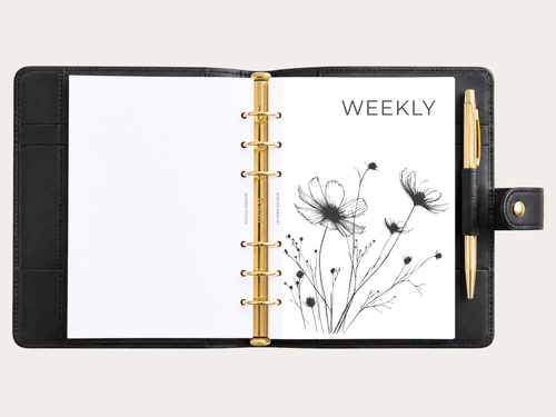 2026 Weekly - A5 Ring Planner Inserts