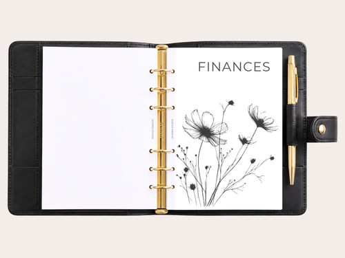 Finances - A5 Ring Planner Inserts